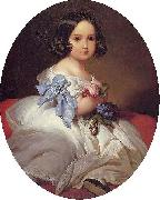 Franz Xaver Winterhalter Princess Charlotte of Belgium Germany oil painting artist
